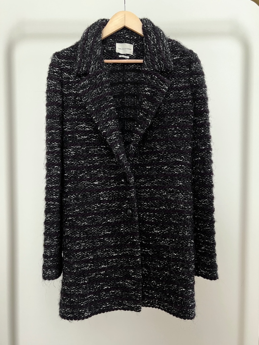 Isabel Marant Etoile Dark Gray Coat - Size 38
